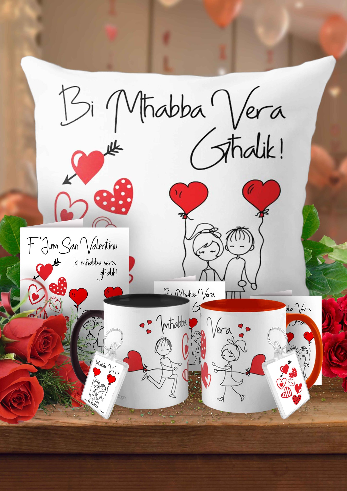 Complete set for St. Valentines (For Loved One)
