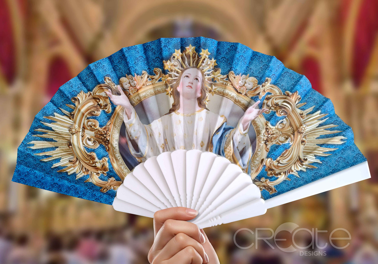 Hand Fan ta Santa Marija (Gozo Zebbug)