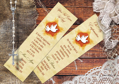 Holy Confirmation Bookmark (Design 20)