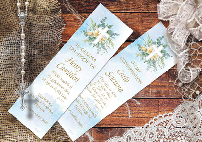 Holy Confirmation Bookmark (Design 24)