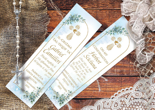 Holy Confirmation Bookmark (Design 25)