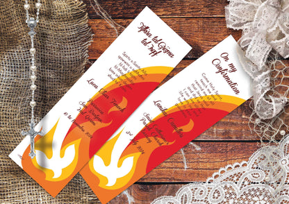 Holy Confirmation Bookmark (Design 5)
