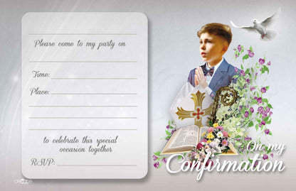 Holy Confirmation Invites Design 13 (Open)