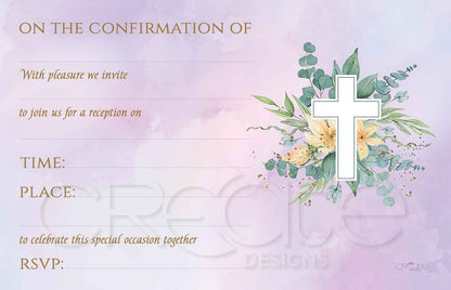 Holy Confirmation Invites Design 25 (Open)