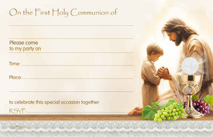 Holy Communion Invites Design 23