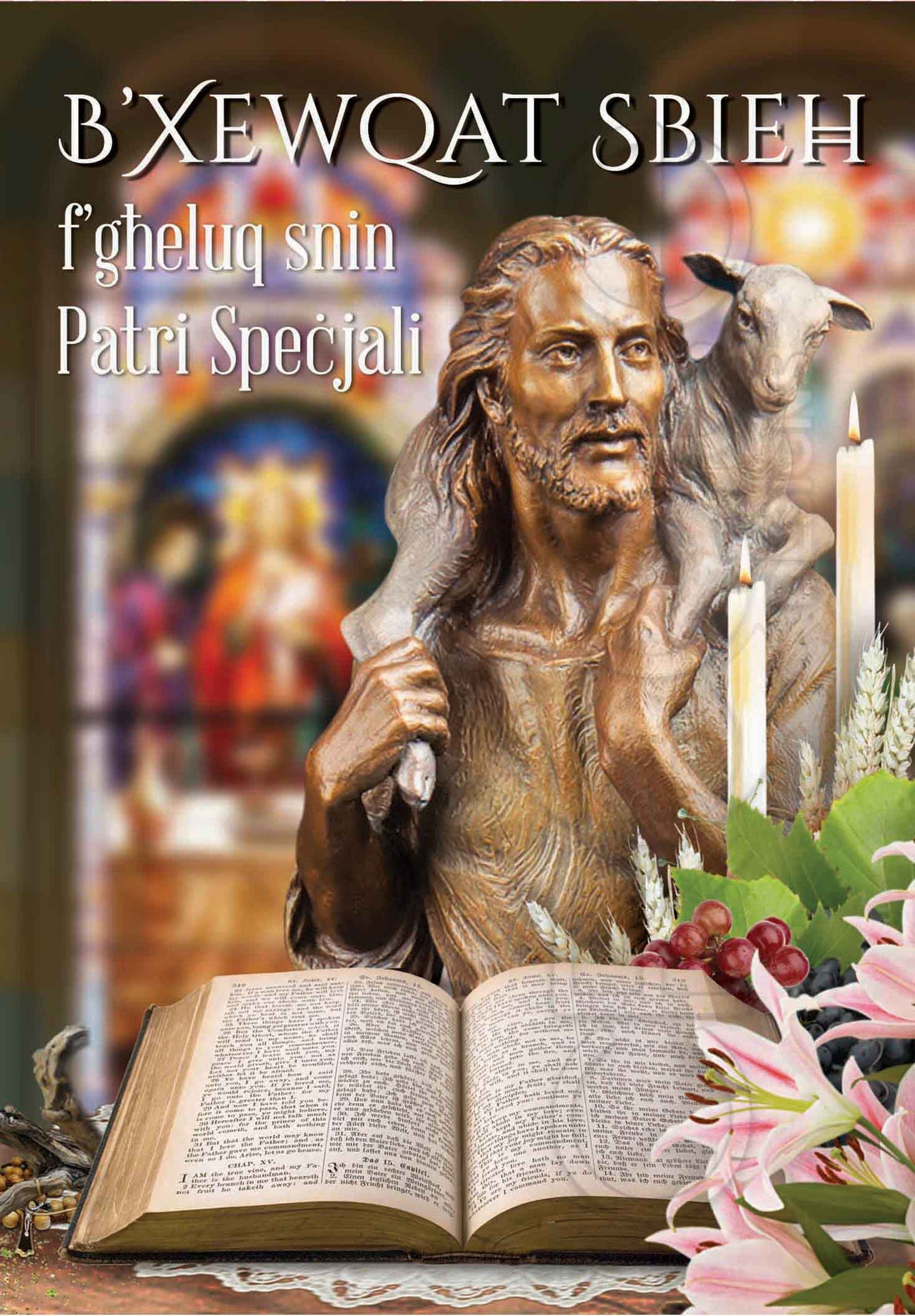 Kartolina għall-Patri f'għeluq sninu bir-Ragħaj it-Tajjeb
