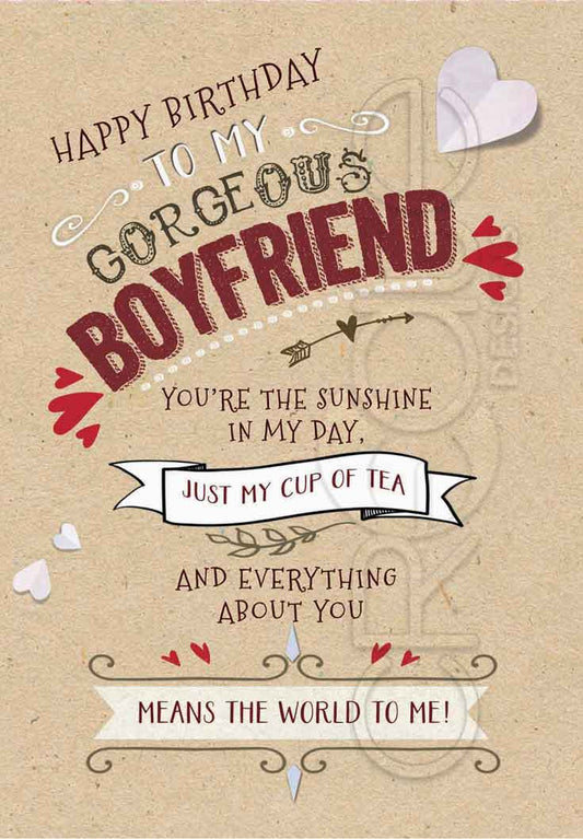 Birthday Card for your loved one in English