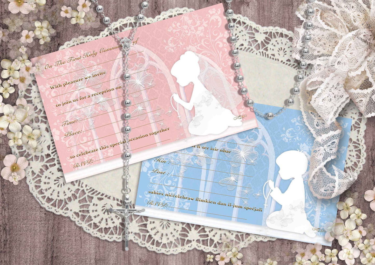 Holy Communion Invites Design 11