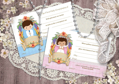 Holy Communion Invites Design 13