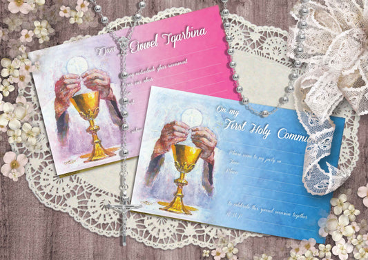 Holy Communion Invites Design 4