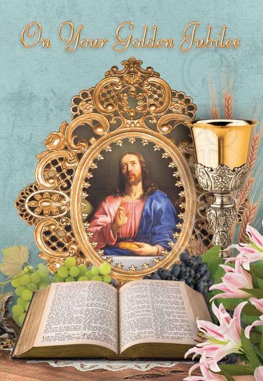 Golden Jubilee Card for the priest