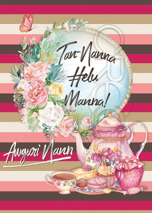 Mother's Day Card (with words 'Tan-Nanna Ħelu Manna')