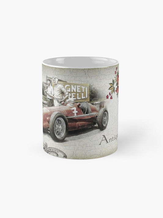 Mug with a picture of a vintage car (style 4)