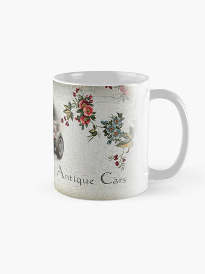 Mug with a picture of a vintage car (style 4)