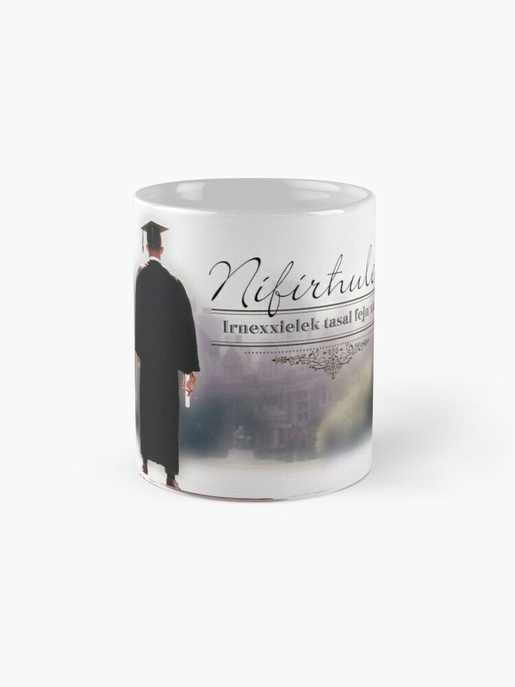Graduation mug for a man