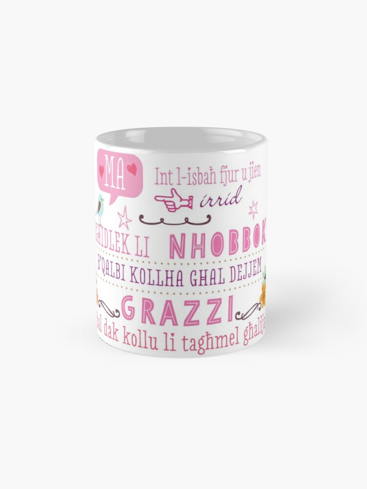 Mug for mother (of pink wording)