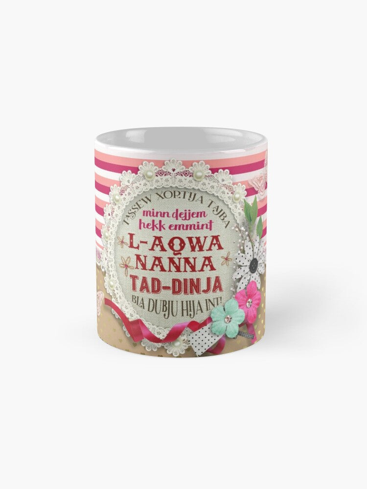 Mug for mother (for grandmother lace and quote)