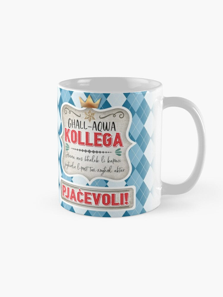 Mug for the best colleague (man)
