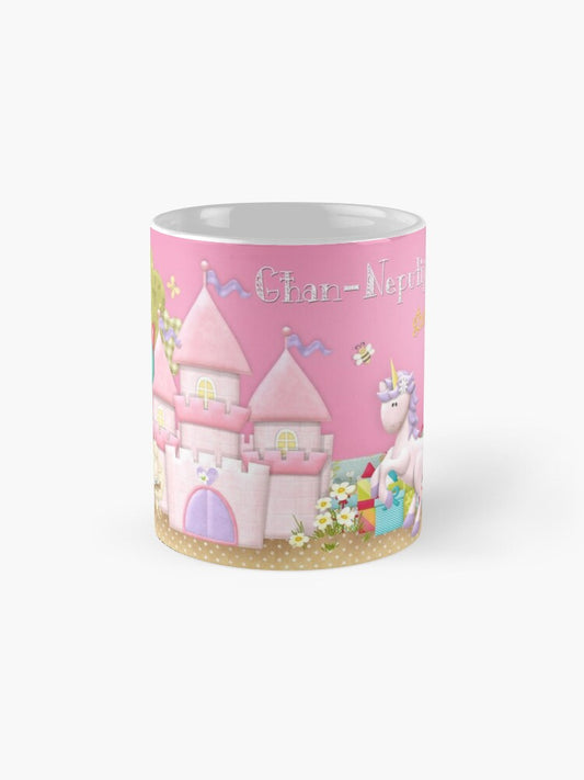 Mug for a young niece girl (with the castle and unicorn)