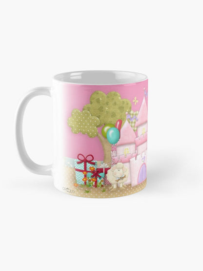 Mug for a young niece girl (with the castle and unicorn)