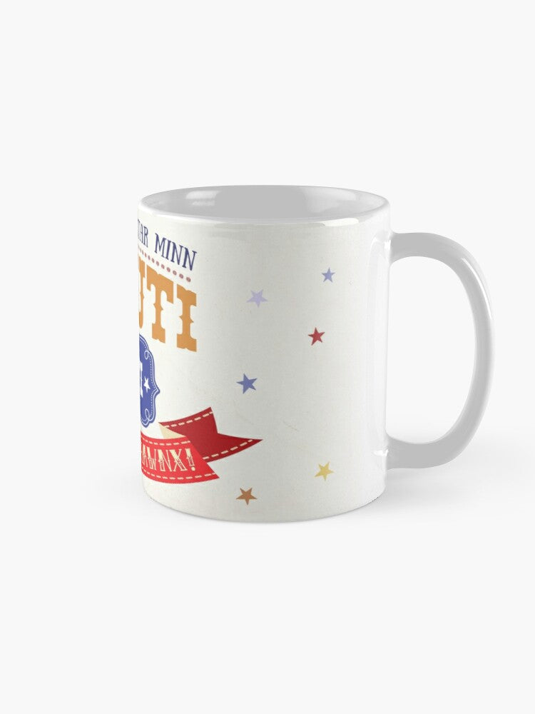 Mug for an adult nephew (with the stars)