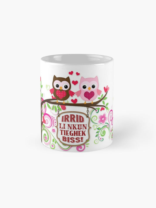Mug for loved ones (with cute owls)