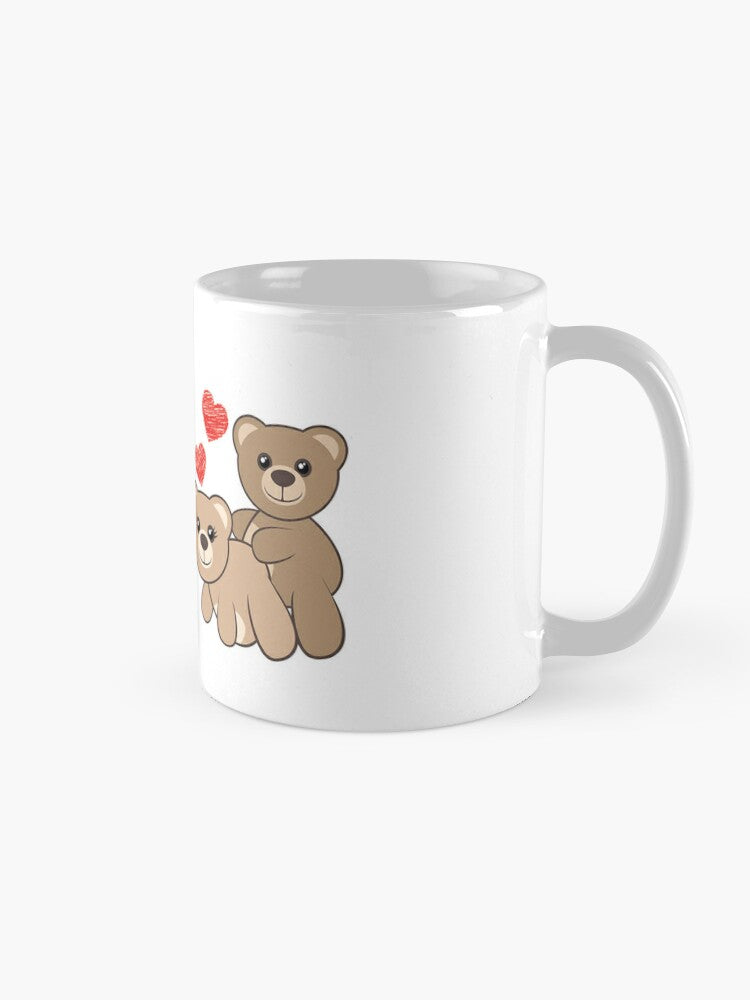  Mug għal San Valentino komiku bit-Teddy Bears