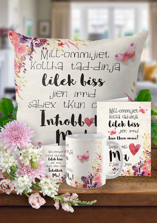 Complete set for Mother's Day (Maltese "Lilek Biss Irrid")