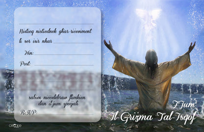 Holy Confirmation Invites Design 6 (Open)