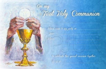 Holy Communion Invites Design 4