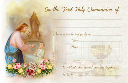 Holy Communion Invites Design 6