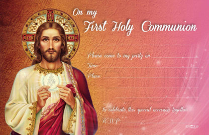 Holy Communion Invites Design 5