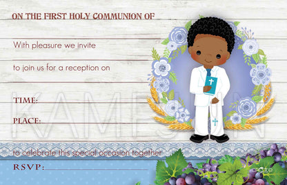 Holy Communion Invites - Design 4