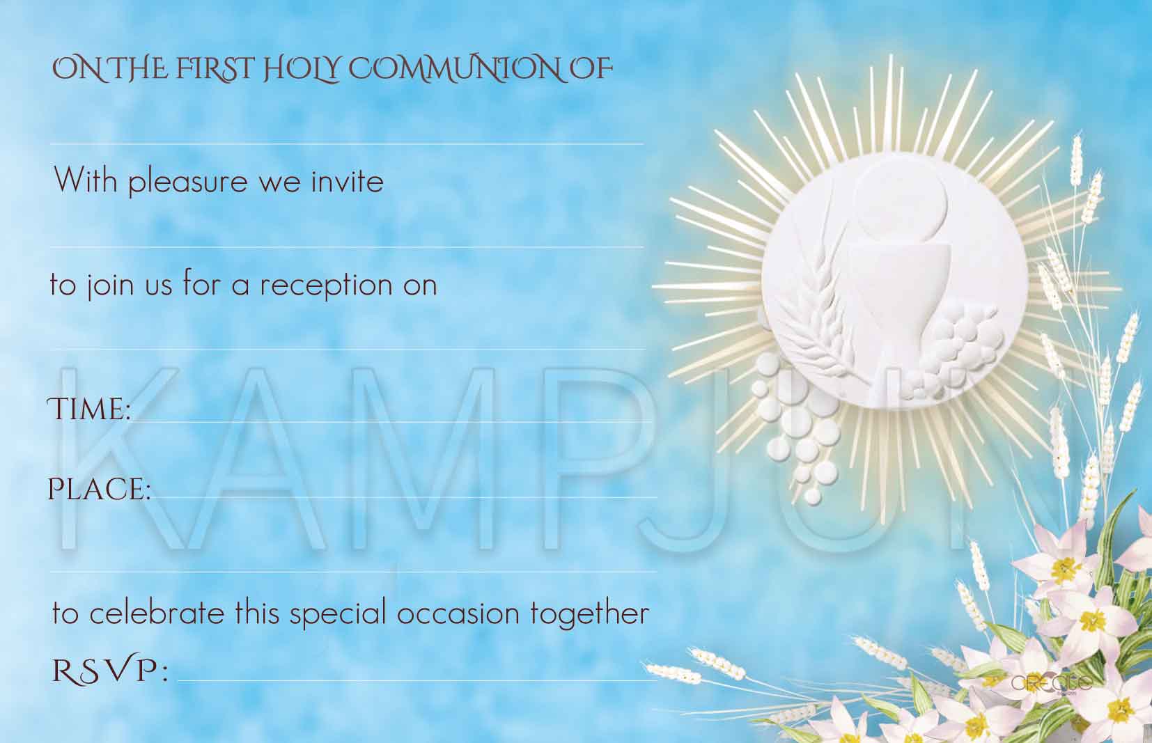 Holy Communion Invites - Design 8 – Create Designs Malta, image size:1654x1067